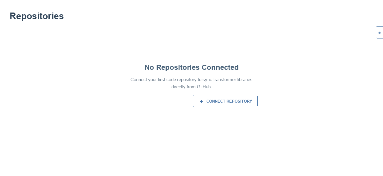Repositories empty state