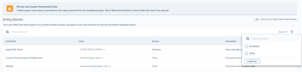Data Sourcing Agent Config