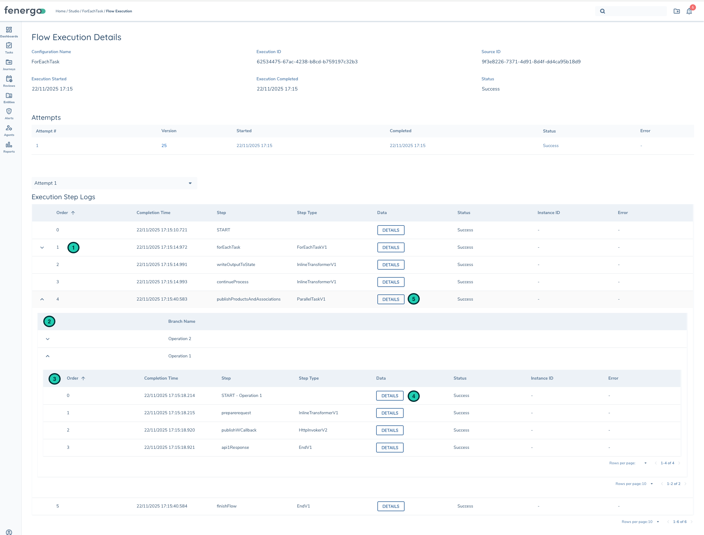 Parallel Operations in StepLogs Parallel Operations in StepLogs