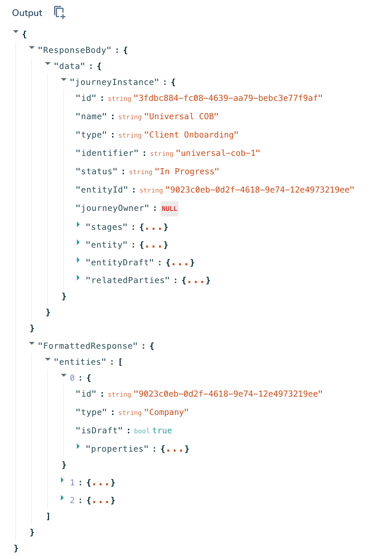 Supergraph Output (via Step Log Details)