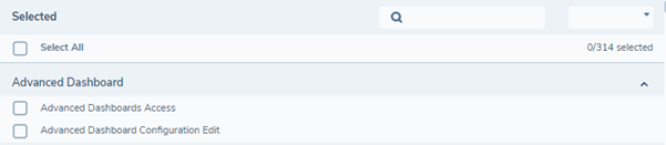 Advanced Dashboards Permissions