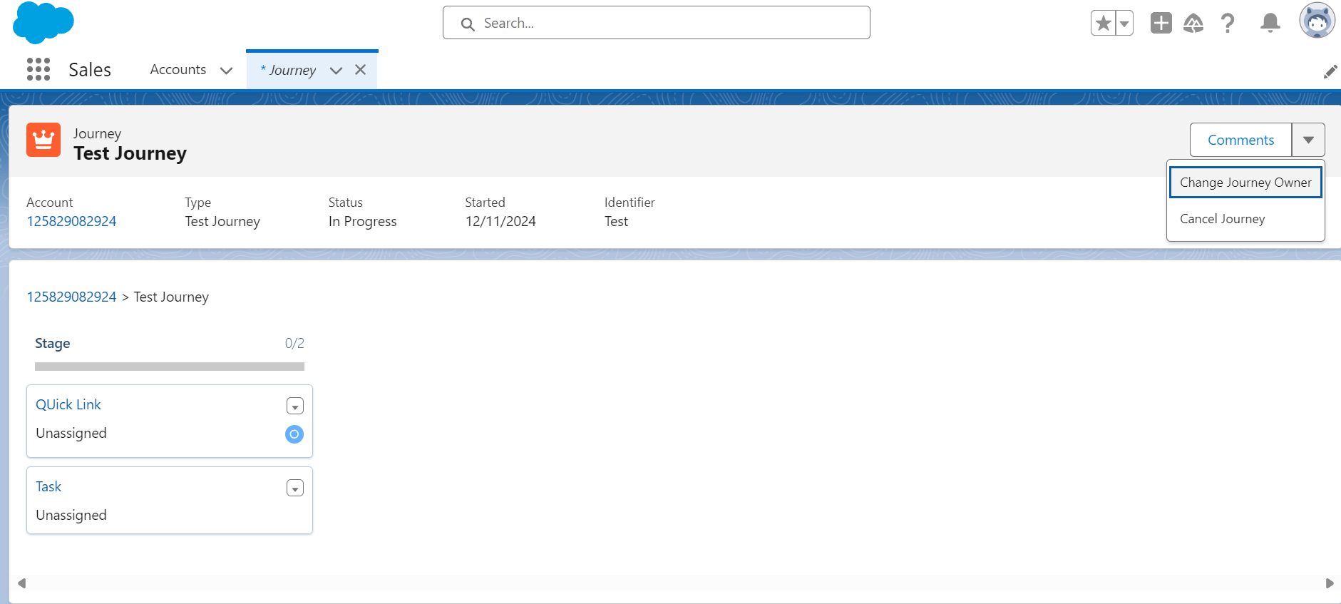Change Journey Owner