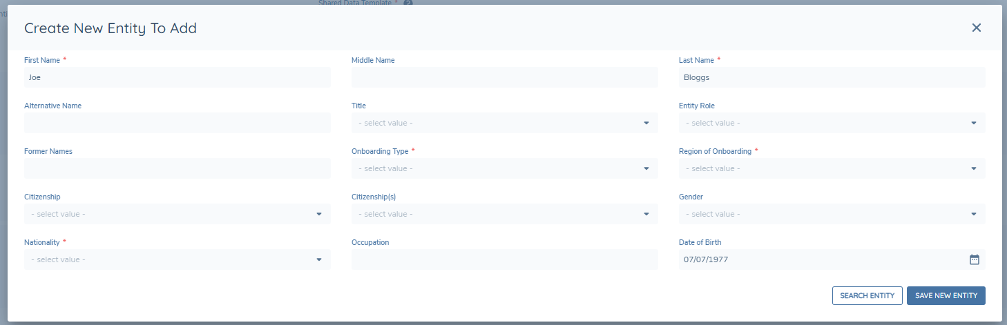 Manage Group Information - JB View