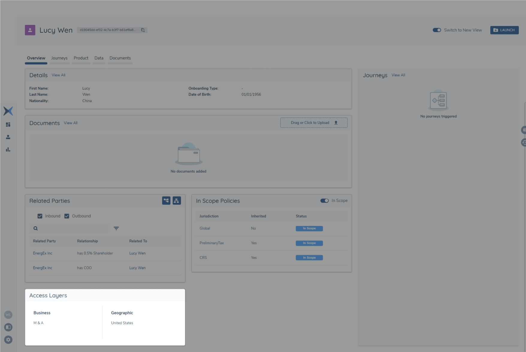 Access Management | Fenergo Document Portal
