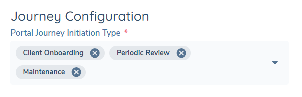 Set Journey Initiation Type