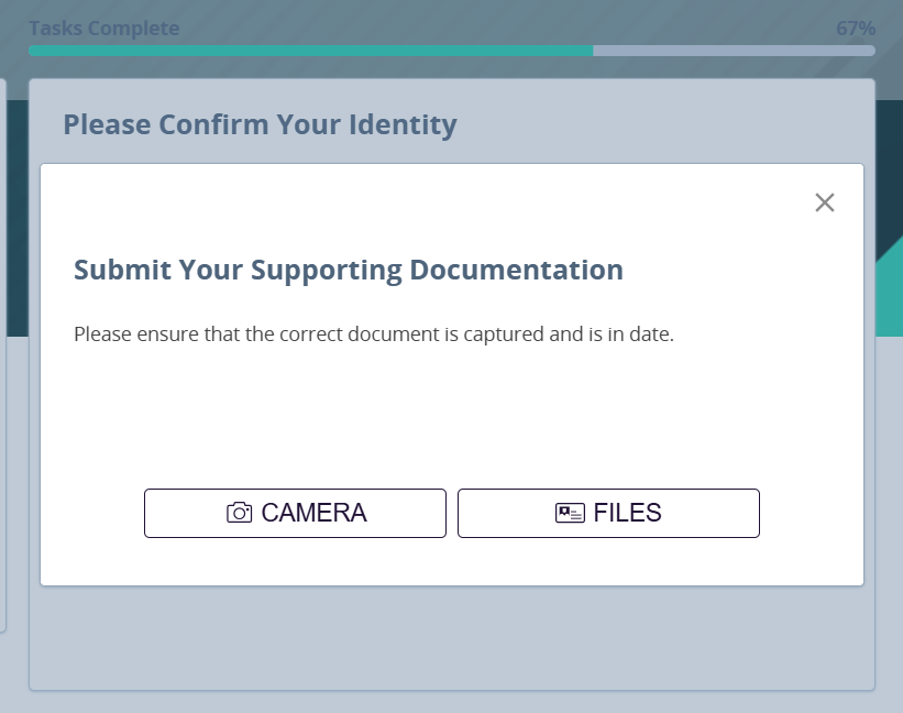 ID&amp;V Document Capture