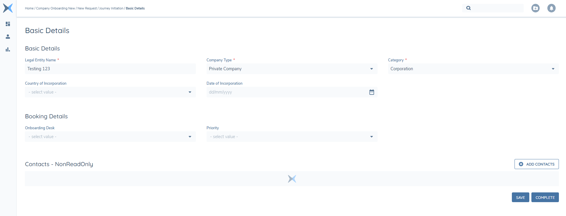 Working with Journeys | Fenergo Document Portal