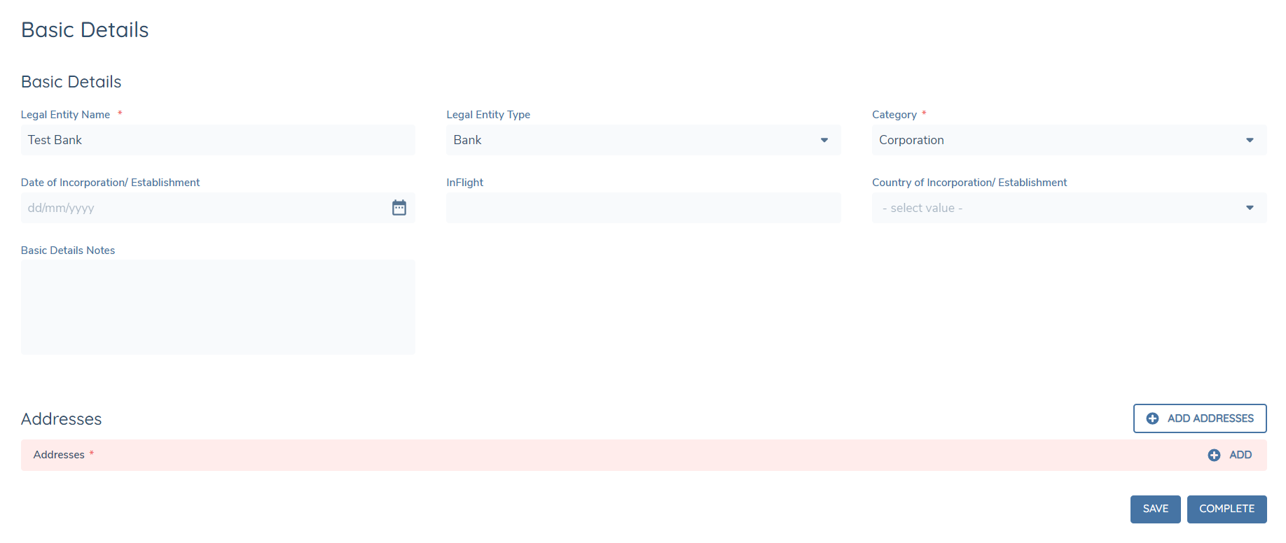 Mandatory DGs in a Task