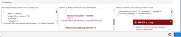Salesforce Mapping