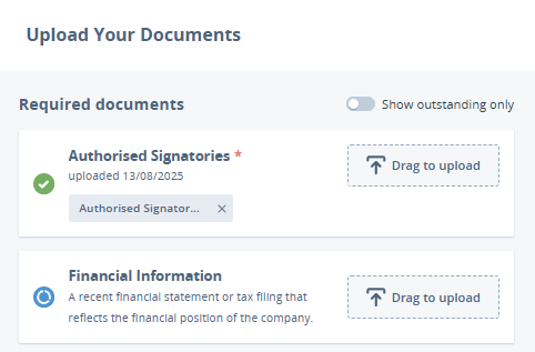 Multiple Document Upload