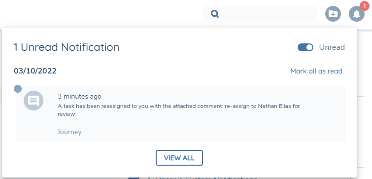Notifications Popover