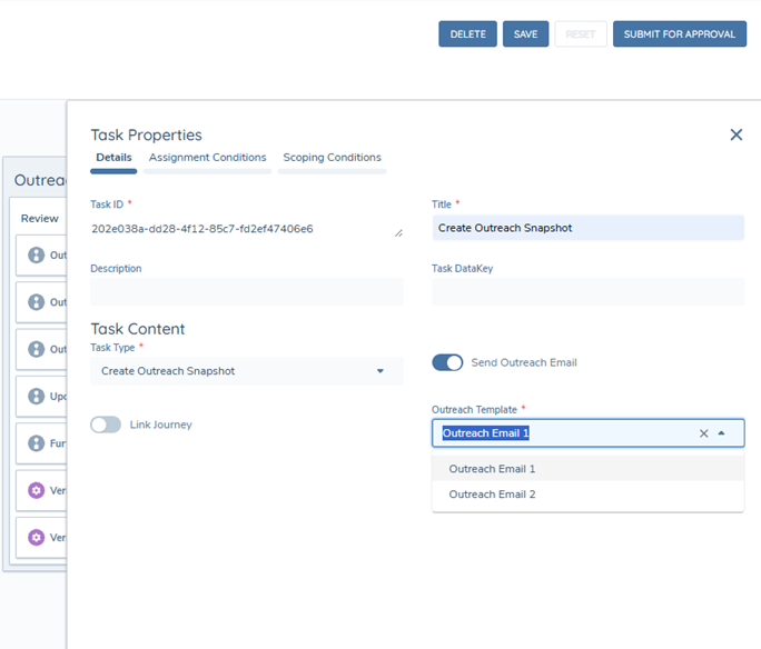 New Outreach Template