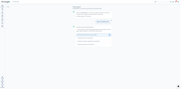 Policy Agent — Analysis in Progress