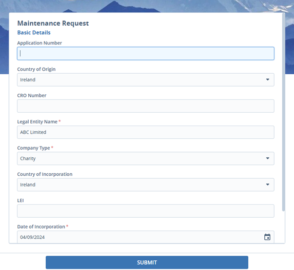 Request Details Page