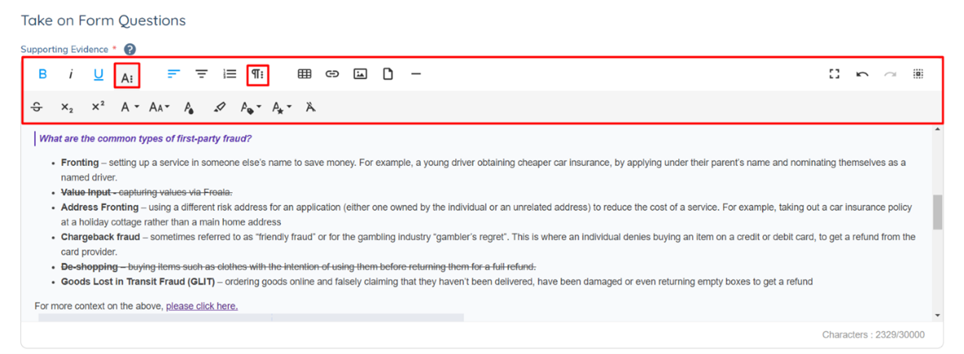 Visibility of Toolbar